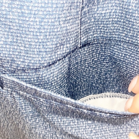 O'neill Hybrid Blue Striped Colorblock Size 40 Swim Trunks Board Shorts - Picture 10 of 16